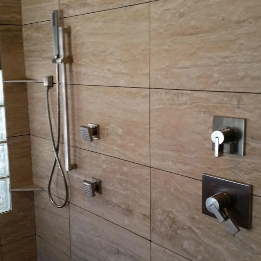 Shower fixture installation for Frozen Pipe Repair in San Diego